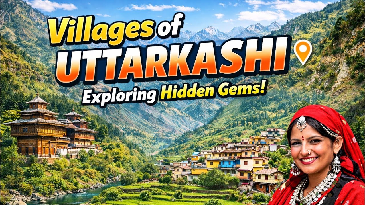 Uttarkashi to Bhela Tipri, Bhatwari & Malla Village, The villages of Uttarakashi 