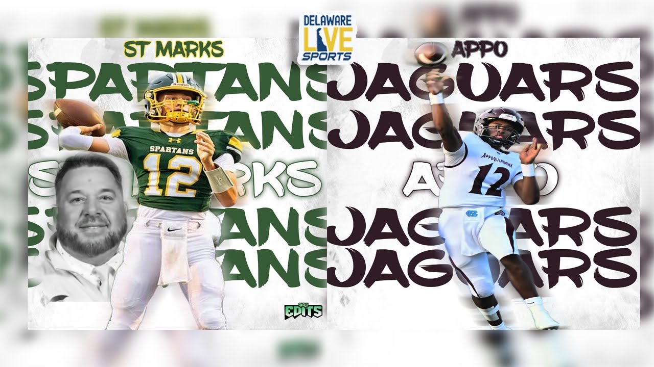 Saint Marks visits Appoquinimink Football LIVE from Appo