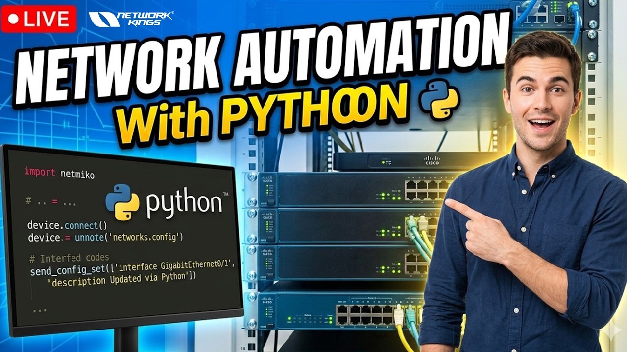 Network Automation Day 1 || Weekend batch 8 PM IST