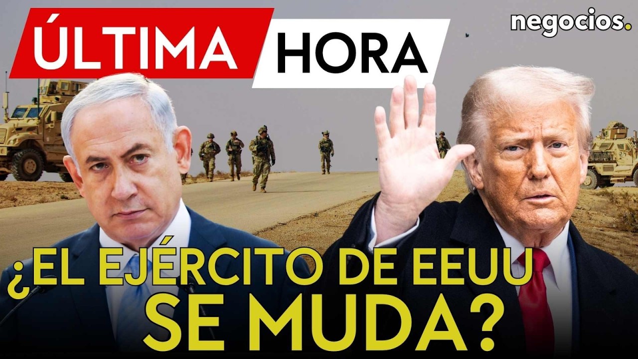 &Uacute;LTIMA HORA| &iquest;EEUU muda su ej&eacute;rcito a Israel? El plan de Netanyahu para reubicar las bases militares