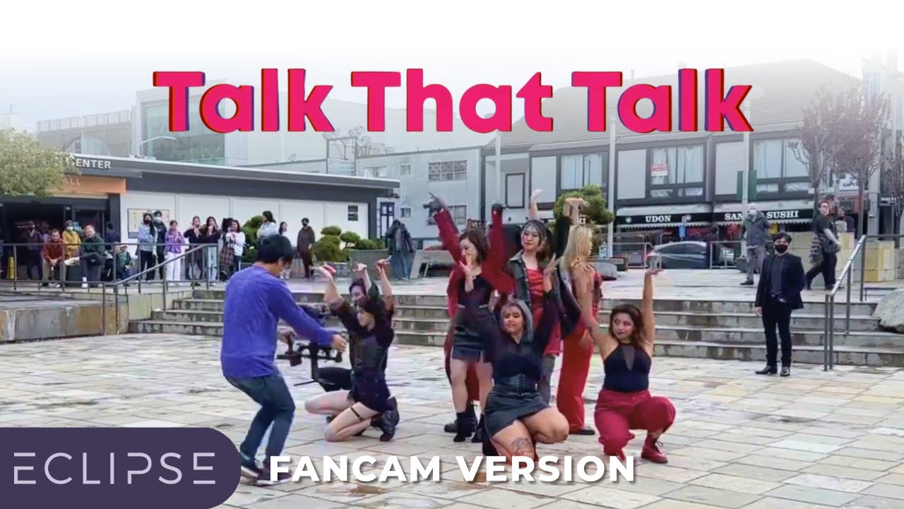 [ECLIPSE FANCAM] TWICE (트와이스) - ‘Talk That Talk’  Dance Cover Filming Fancam