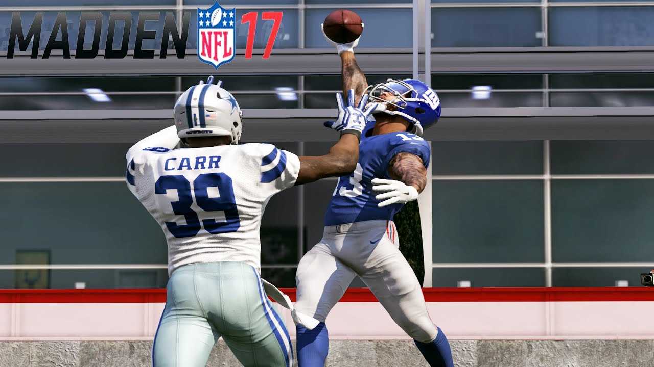 Can I Recreate Odell Beckham Jr's Catch in Madden 17!?! - Madden Challenge 18