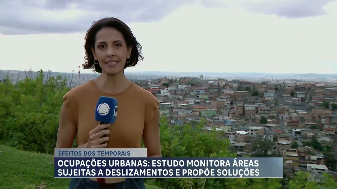 Ocupações urbanas em MG: estudos monitoram áreas sujeitas a deslizamentos e propõem soluções