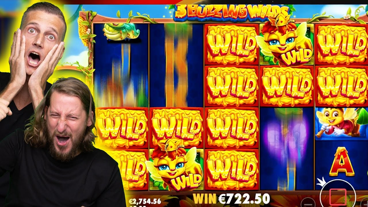 *NEW* WINNING BIG ON 3 BUZZING WILDS! #shorts