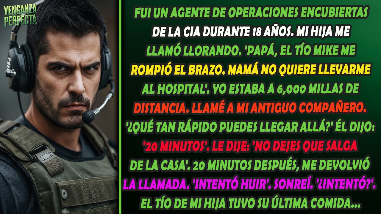 Me llamó mi hija: 'Mi tío me rompió el brazo'. Yo estaba a 6.000 millas. Mi ex estaba a 20 minutos.
