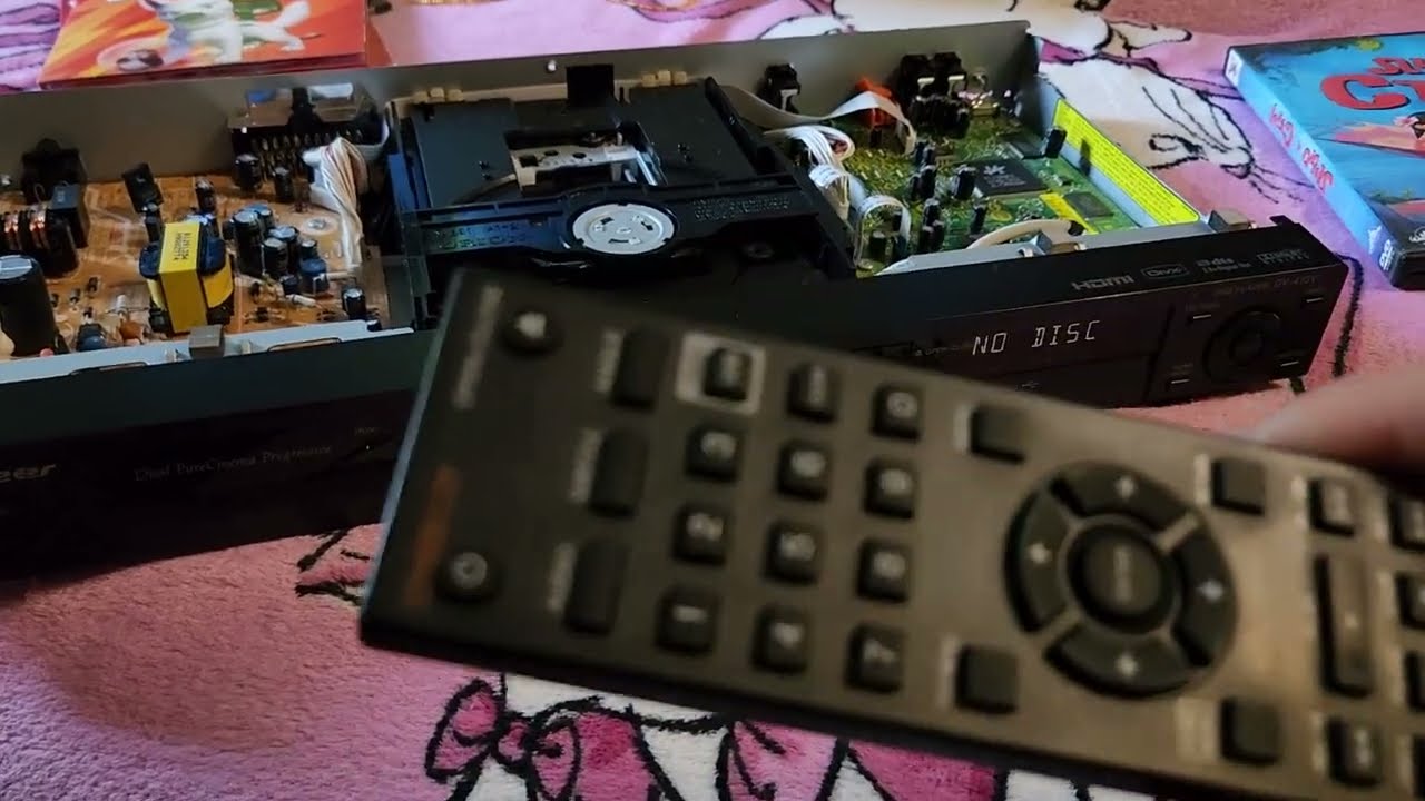 Диагностика DVD плеера Pioneer, который не читает диски