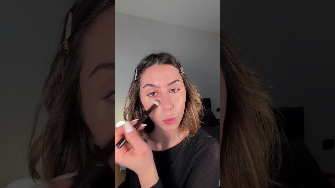 grwm 🍣🥢- fondo correttore e cipria: #short #shorts #federica.scagnetti