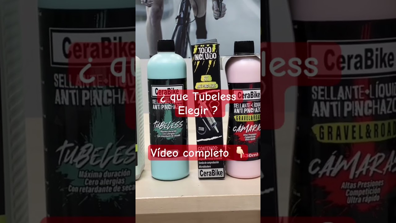 ¿Que líquido Tubeless antipinchazos elegir ? Para nuestra rueda o cámara bicicleta 