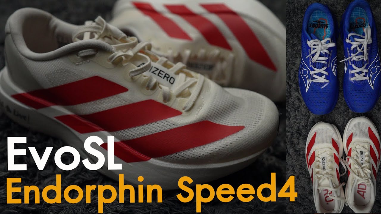 EVO SL VS Endorphin Speed 4 คู่ซ้อมวิ่งเร็ว