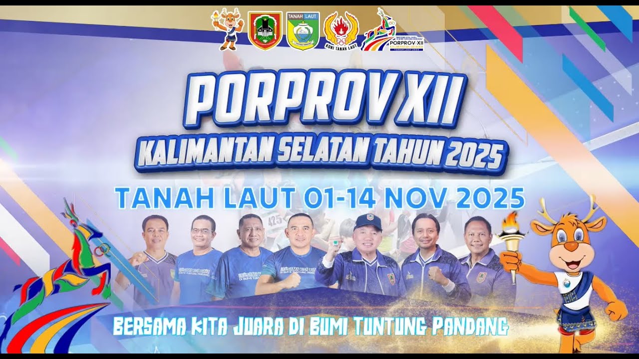 PENUTUPAN PORPROV XII KALIMANTAN SELATAN KABUPATEN TANAH LAUT