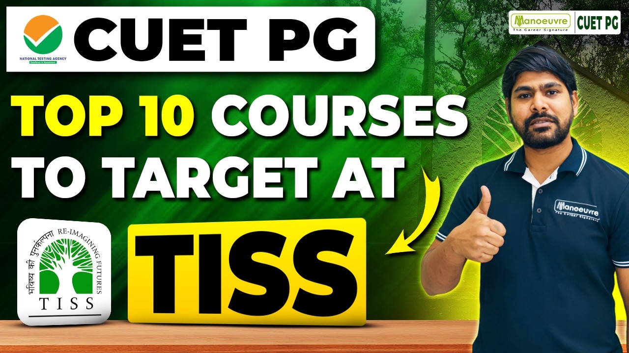 CUET PG Top 10 TISS Courses 🔥 | Cut Off, Fees, Placements & Top Recruiters Explained