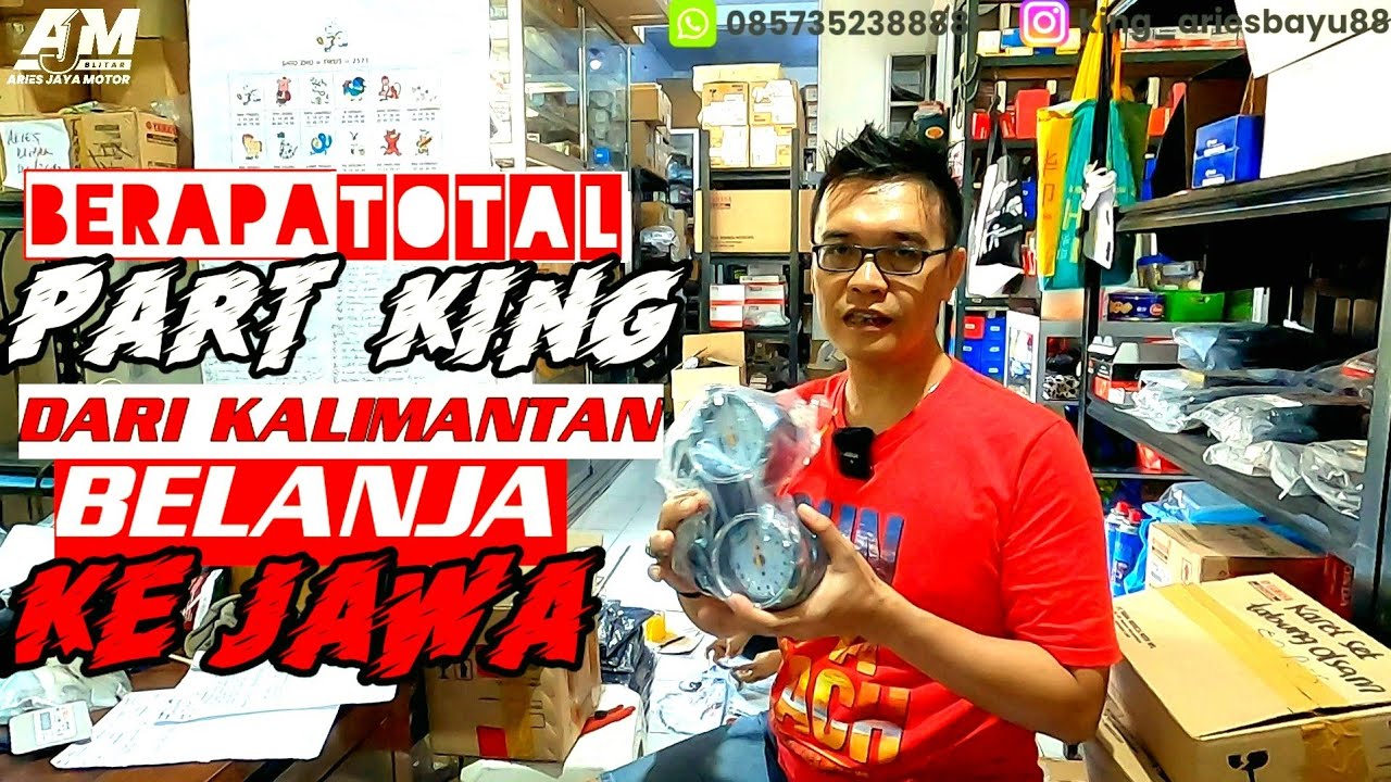 UPDATE HARGA SPAREPART ORIGINAL RX KING YANG DIKIRIM KE KALIMANTAN