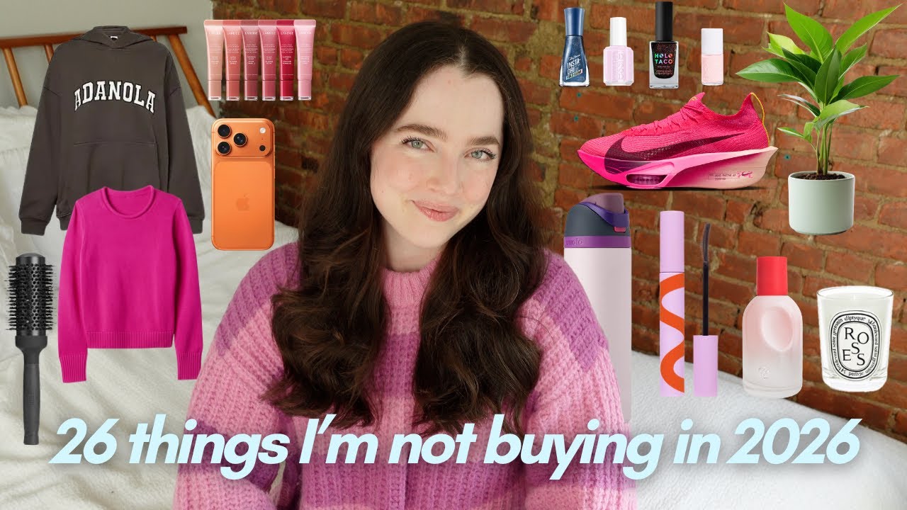 26 things I'm not buying in 2026
