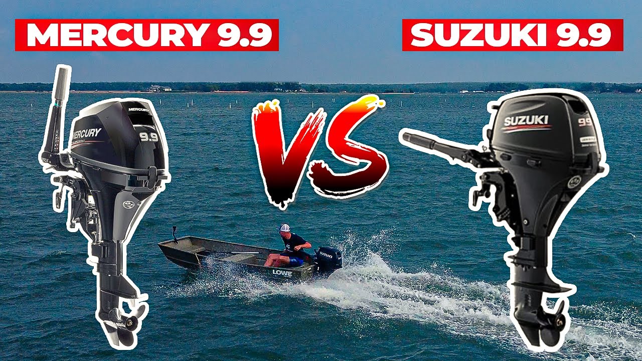 Mercury vs Suzuki Outboards: 9.9HP Boat Engine Upgrade and Sea Test!
