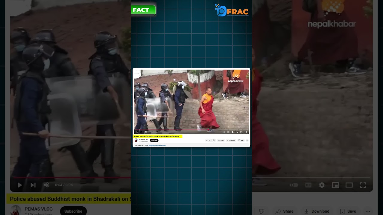 FactCheck: Old video from Nepal falsely attributed to recent hunger strike protests in Bihar ||DFRAC