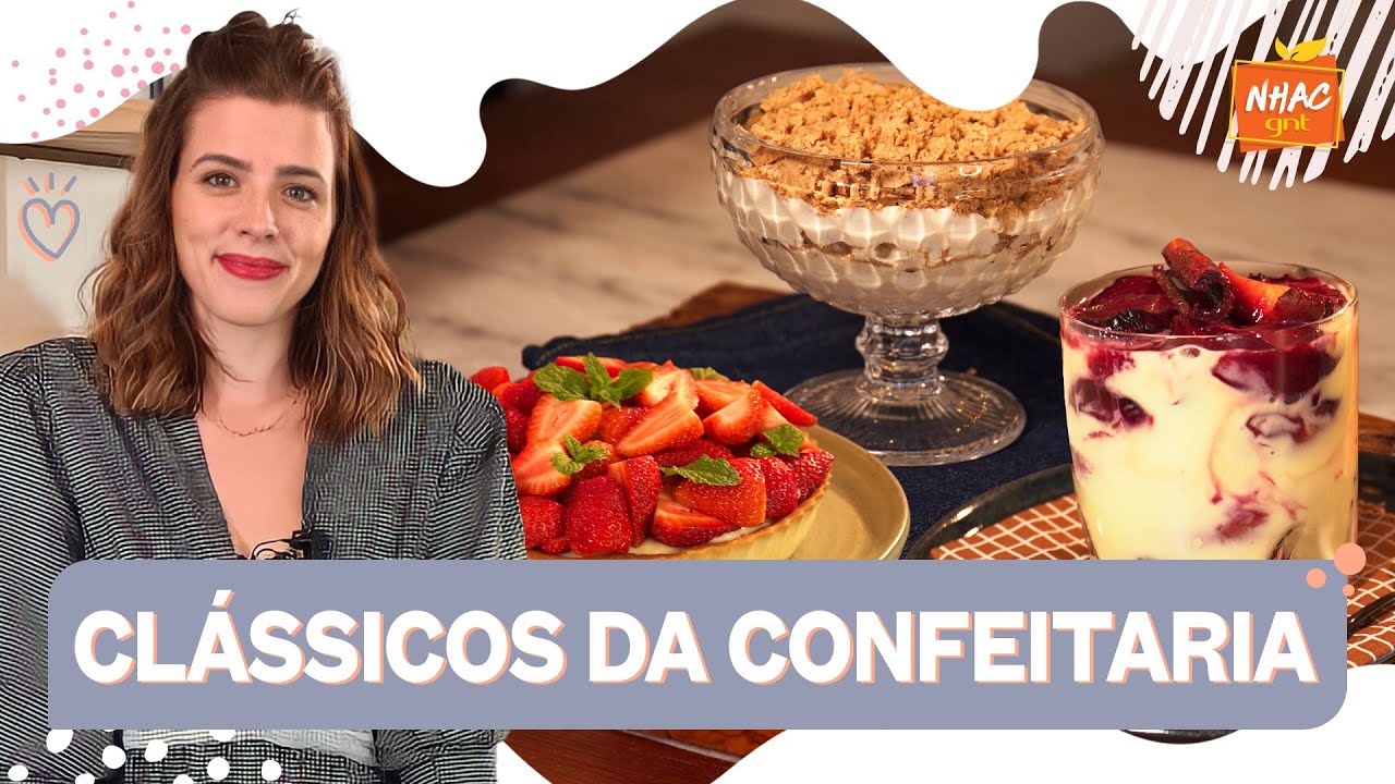 Creme de confeiteiro, inglês e chiboust: aprenda três clássicos da confeitaria | Ju Ferraz no Nhac