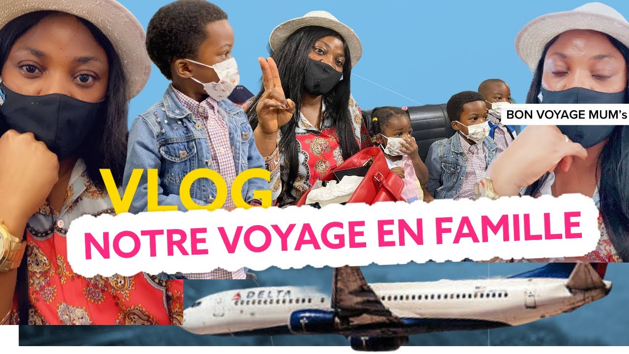 NOTRE VOYAGE EN AVION ✈️ AVEC 3 ENFANTS 👶 👧👨🏽