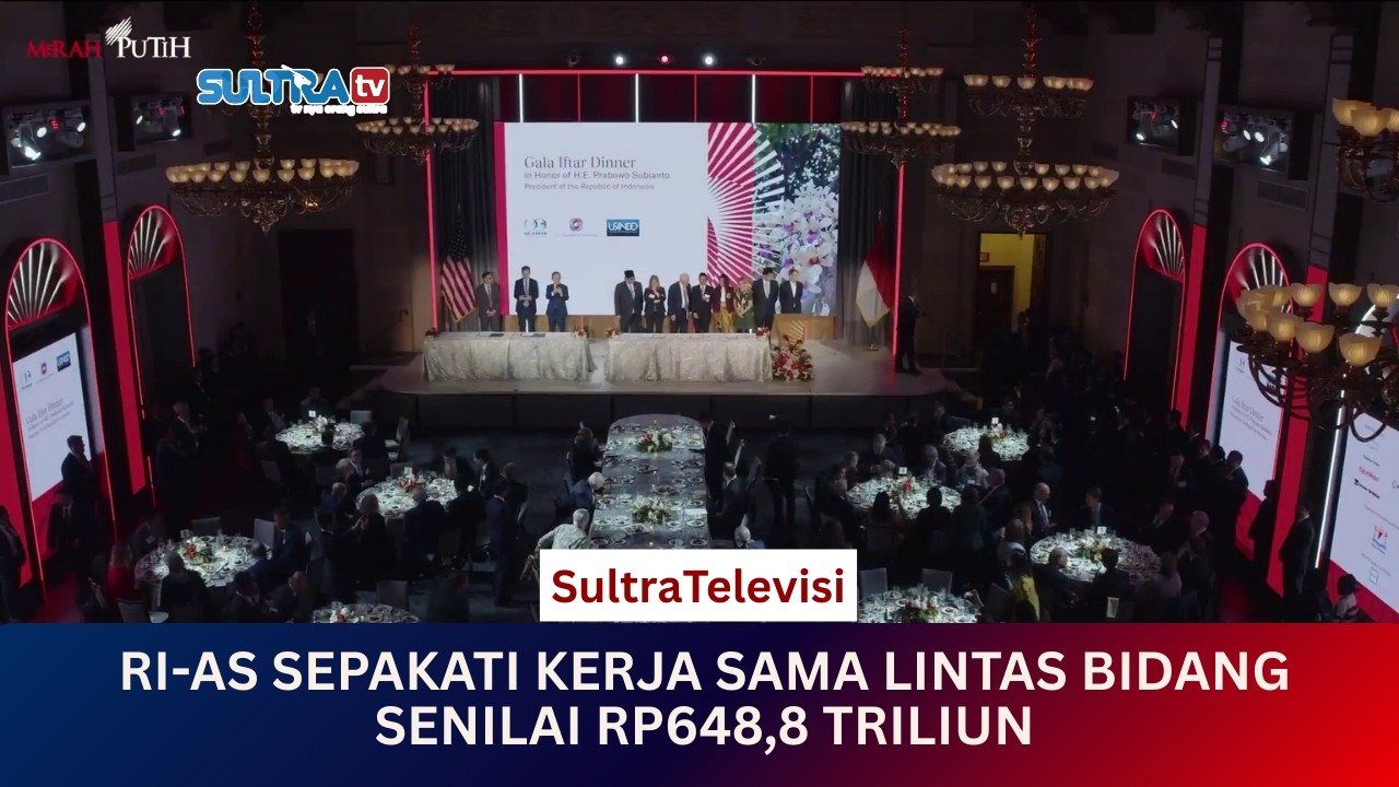 🟠LIVE MENYAPA NUSANTARA : RI-AS SEPAKATI KERJA SAMA LINTAS BIDANG SENILAI RP648,8 TRILIUN.20/02/2026