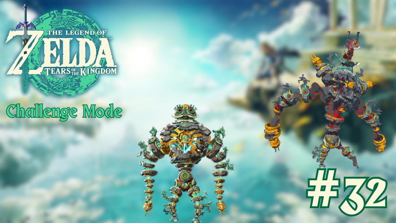 VOD - Récupération de MINERU et préparation au COMBAT FINAL - Zelda TOTK Challenge Mode #32