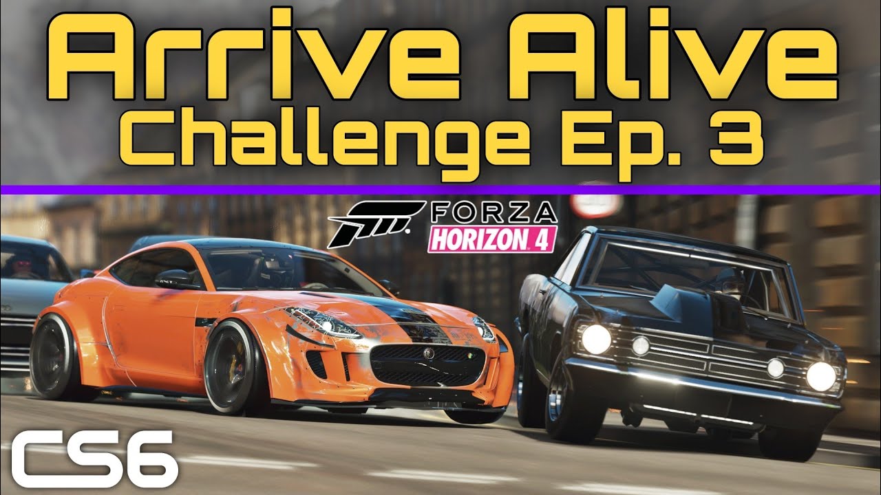 Arrive Alive Roleplay CHALLENGE  Ep. 3 - Escape From The Trainyard - Forza Horizon 4 Gameplay