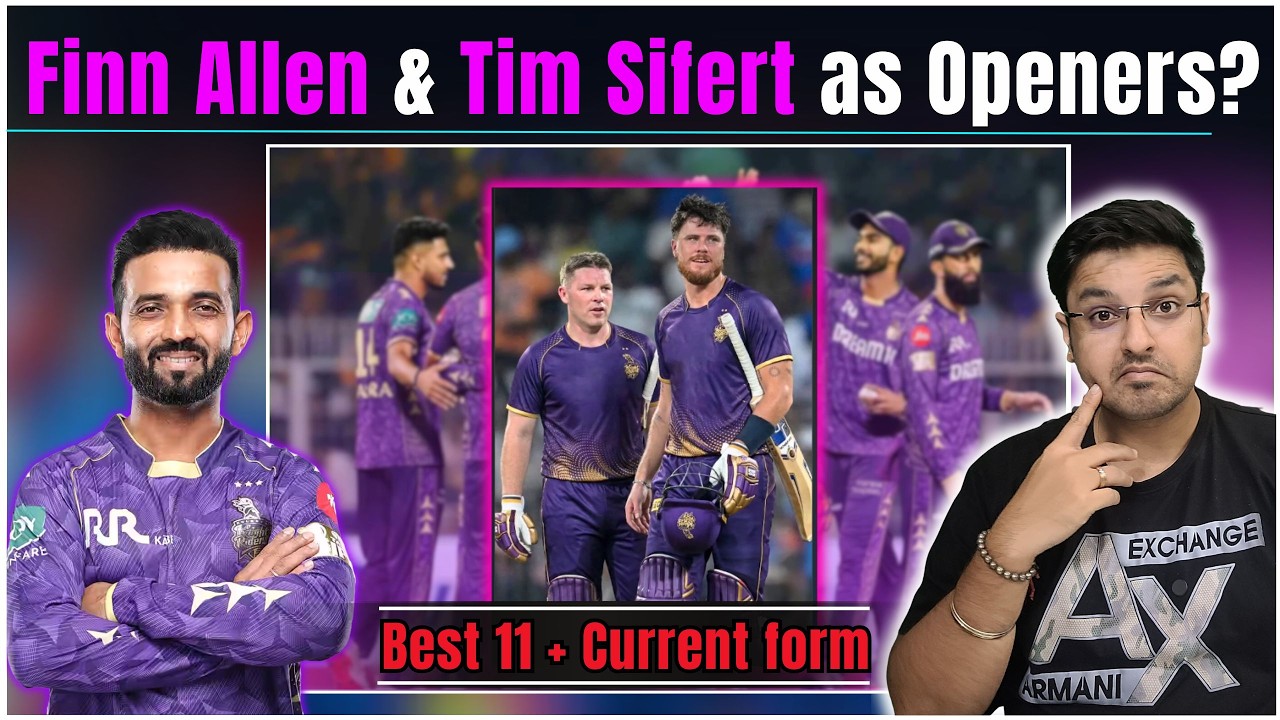 KKR to have New Openers in IPL 2026? KKR's Best Playing 11 & Review | IPL 2026 Updates