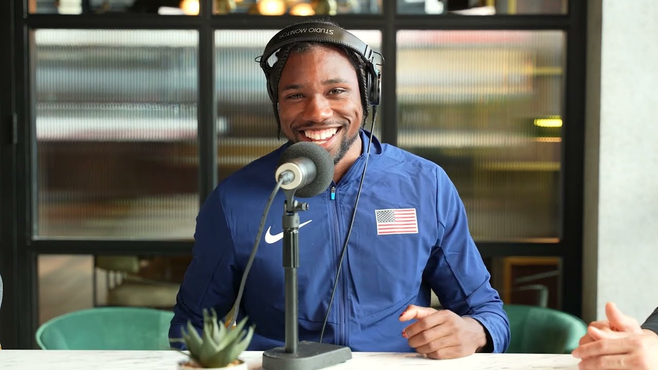 Journey to Gold Zone Podcast featuring Noah Lyles from Glasgow24