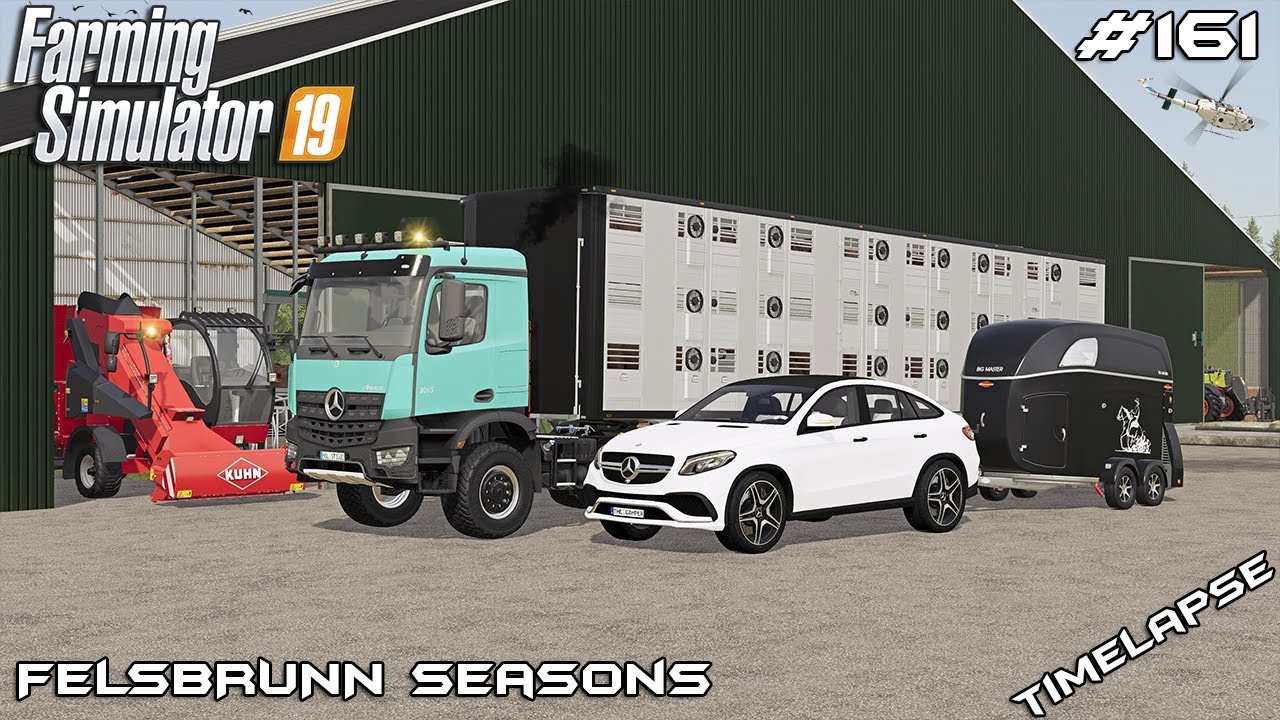 Selling ANIMALS & refilling SHOP | Animals on Felsbrunn Seasons | Farming Simulator 19 | Episode 161