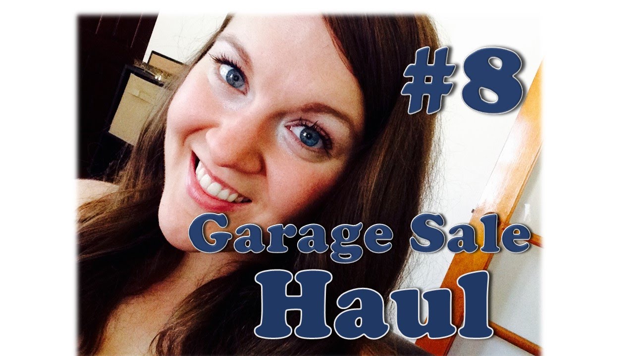 Garage Sale Haul #8!!! (Vintage Sewing Books, Crafting Supplies, AND SURPRISE BUG ATTACK!!!)