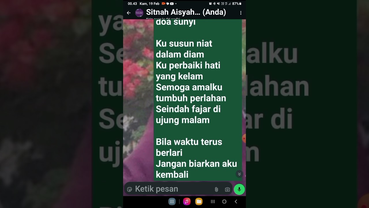 SITNAH AISYAH - Ketika Ramadan Kembali, Mengetuk Hati