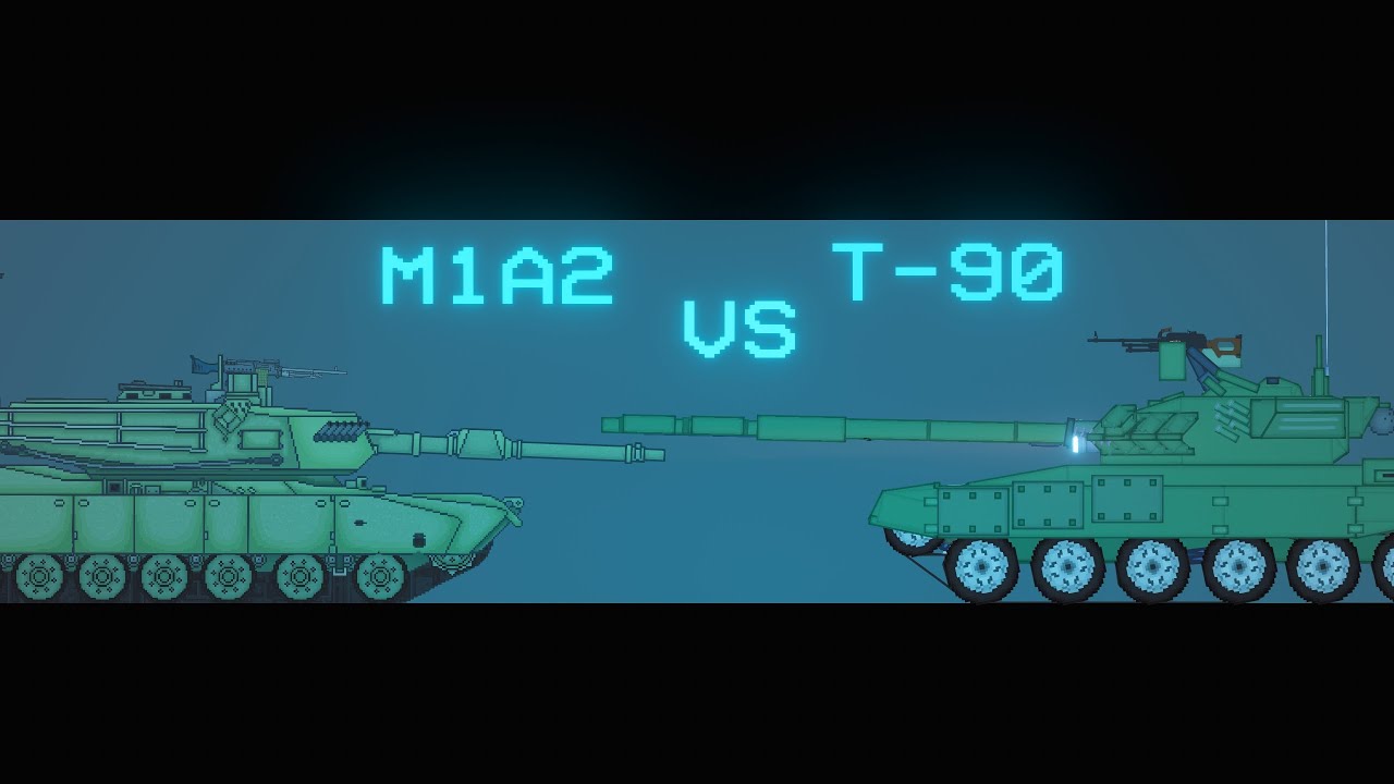 USA Vs Russia -- Tank Battles -- People Playground
