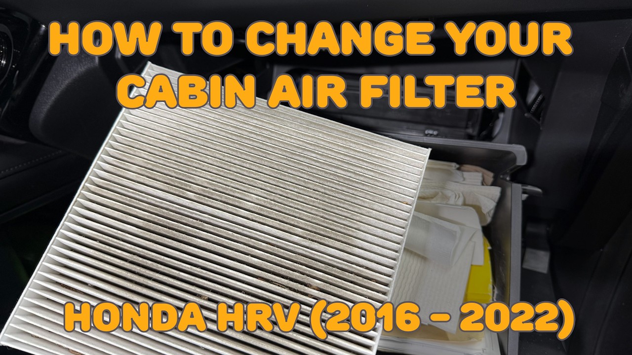 Honda HR-V Cabin Air Filter Change (2016 - 2022)