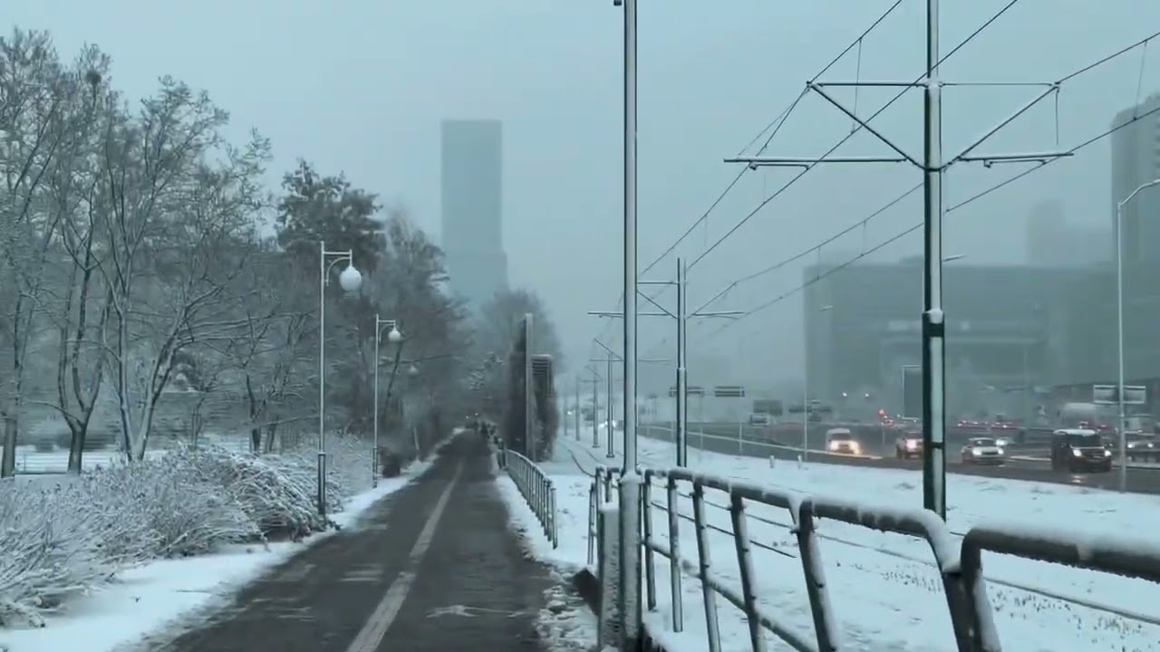 Amyn in Poland : Exploring in the Snow ⛄️🥶