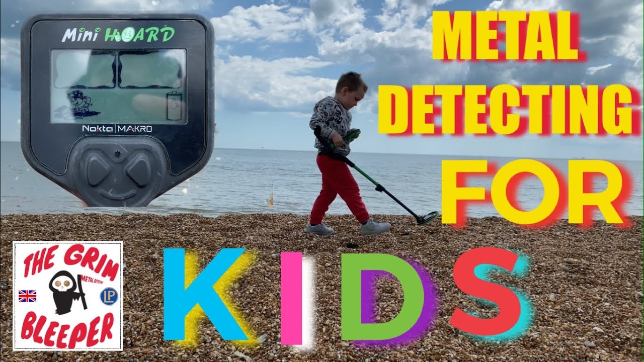 NOKTA MAKRO MINI HOARD ON THE BEACH METAL DETECTING FOR KIDS UK