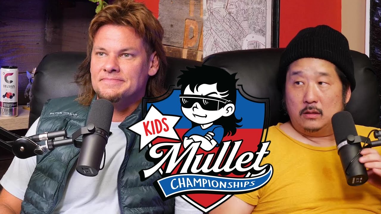Theo Von and Bobby Lee Judge Kids Mullet Championship