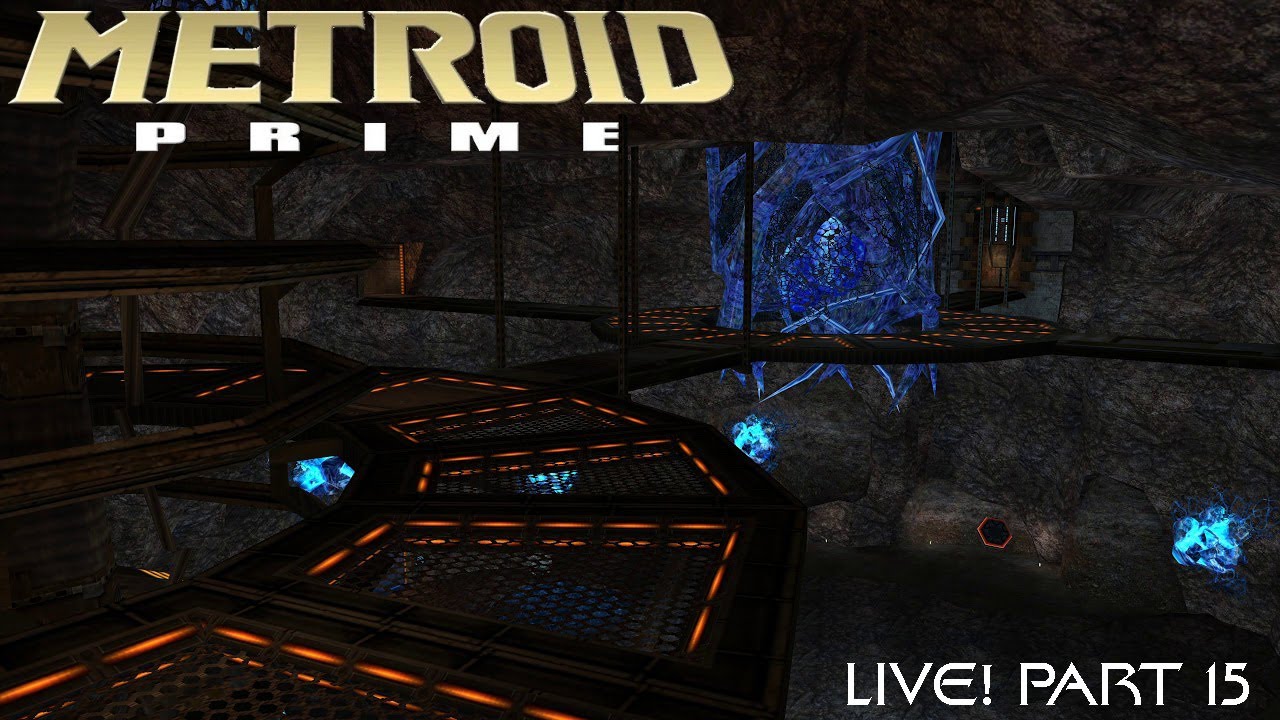 Let's Play LIVE: Metroid Prime (Part 15) - LET'S GO TO THE ELITE QUARTERS!!!