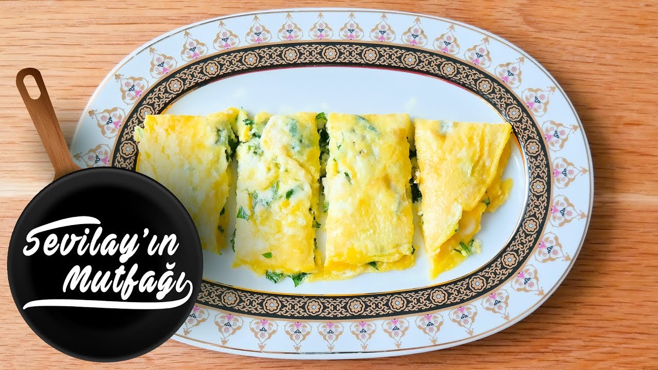 Peynirli Maydanozlu Omlet Nasıl Yapılır? | Peynirli Maydanozlu Omlet Tarifi