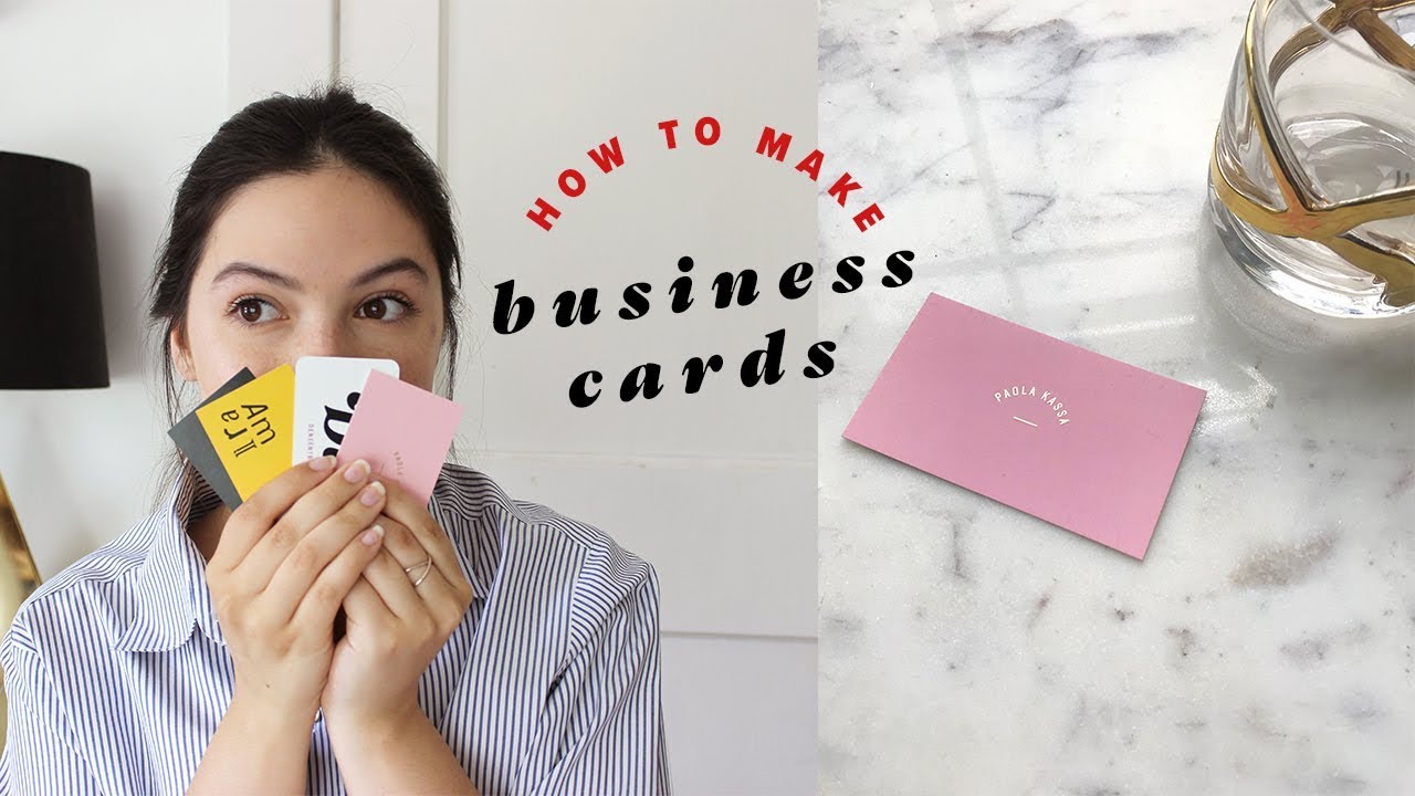 Designing a Business Card | Paola Kassa