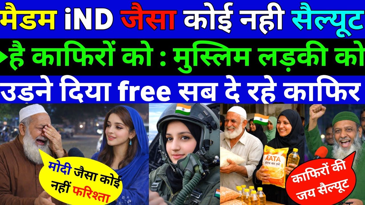 मैडम iND जैसा कोई नही सैल्यूट है काफिरों को मुस्लिम लड़की को उड़ने दिया free सब||Pak public Reaction