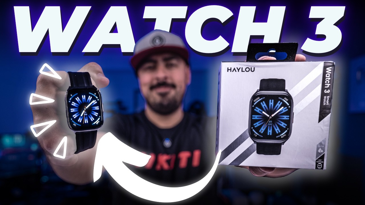 O smartwatch BARATINHO que parece PREMIUM no pulso (Haylou Watch 3 Review)
