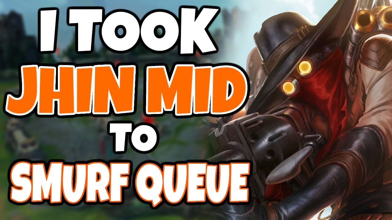 I took JHIN MID to SMURF QUEUE and got over HALF of my TEAMS 58 KILLS | 11.22