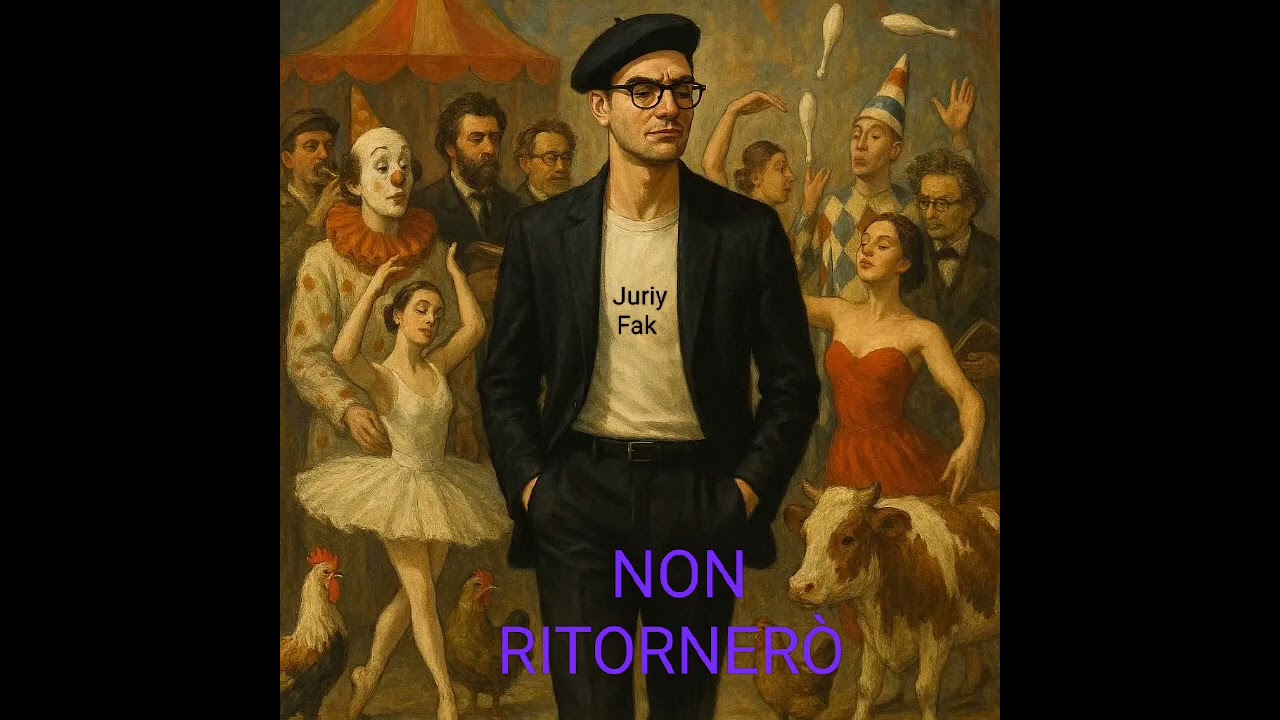 "Non ritornerò", 2025, music and lyrics by Juriy Fak 