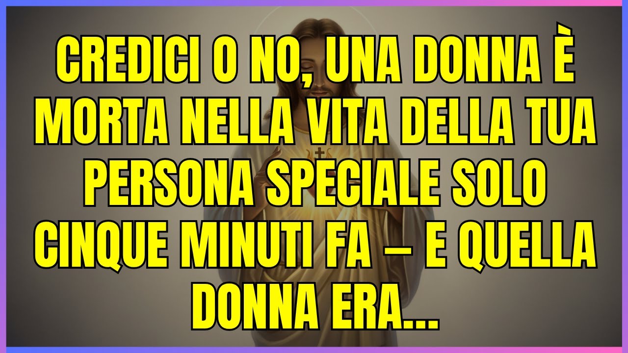 DIO TI HA DETTO CHE Quella donna “sfortunata” era… (Rivelato)