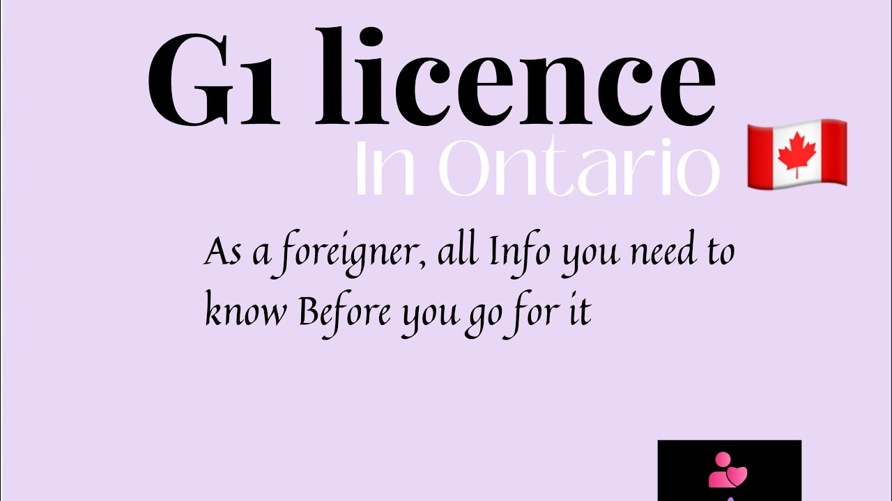 G1 license in canada🇨🇦. #2024 #drivinglicence #incanada #toronto #g1