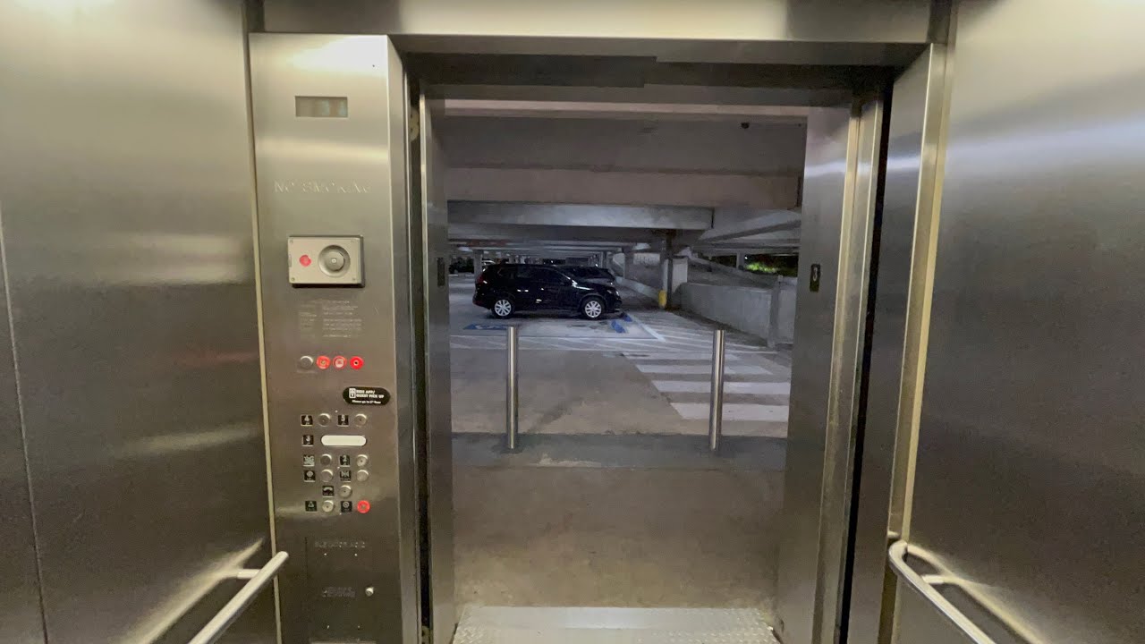 Montgomery KONE Traction Elevators @ Universal Orlando Parking Garage Orlando Florida