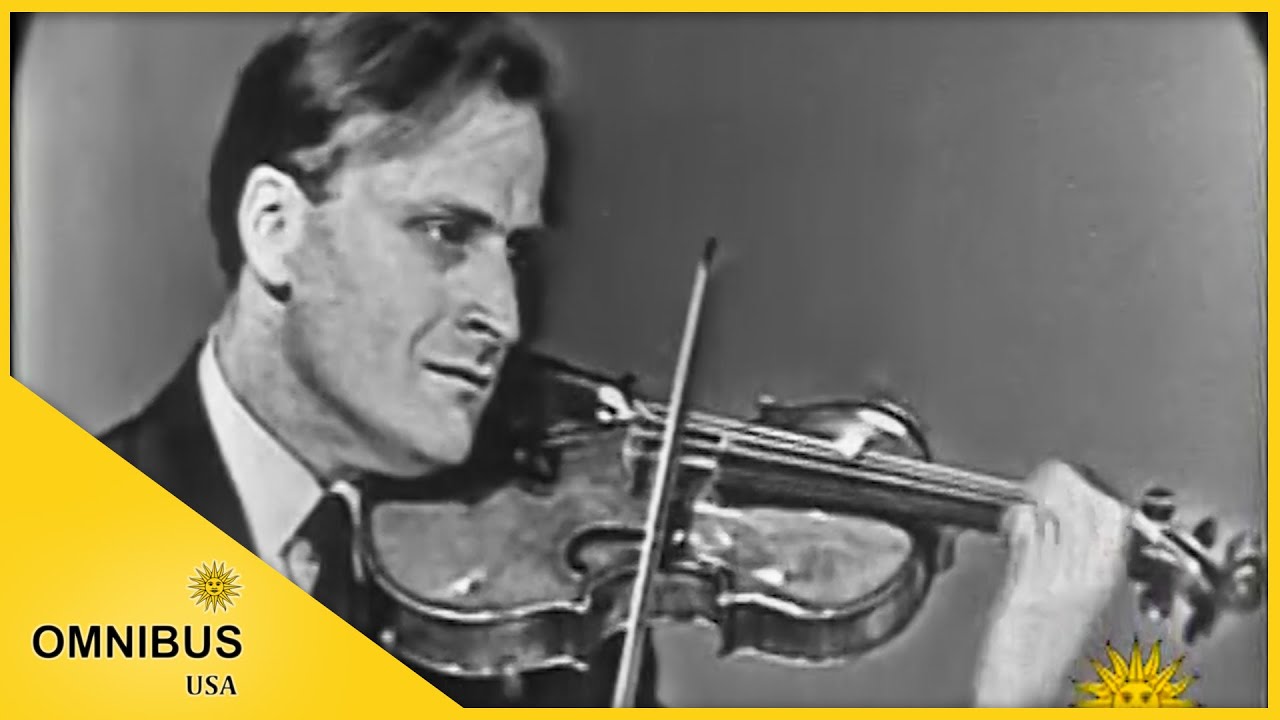 Yehudi Menuhin Performs Bach: Violin Concerto in E Major | Omnibus With Alistair Cooke