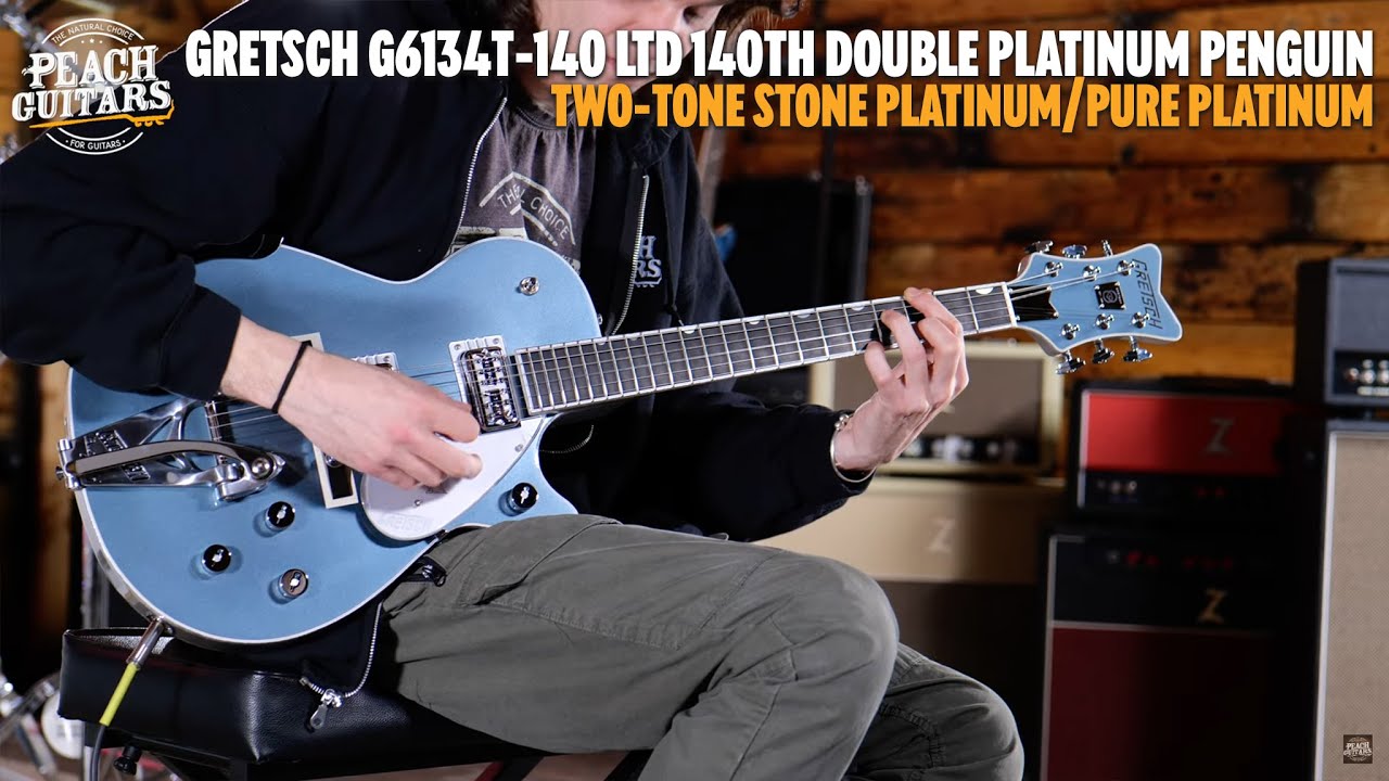 No Talking...Just Tones | Gretsch G6134T-140 LTD 140th Double Platinum Penguin
