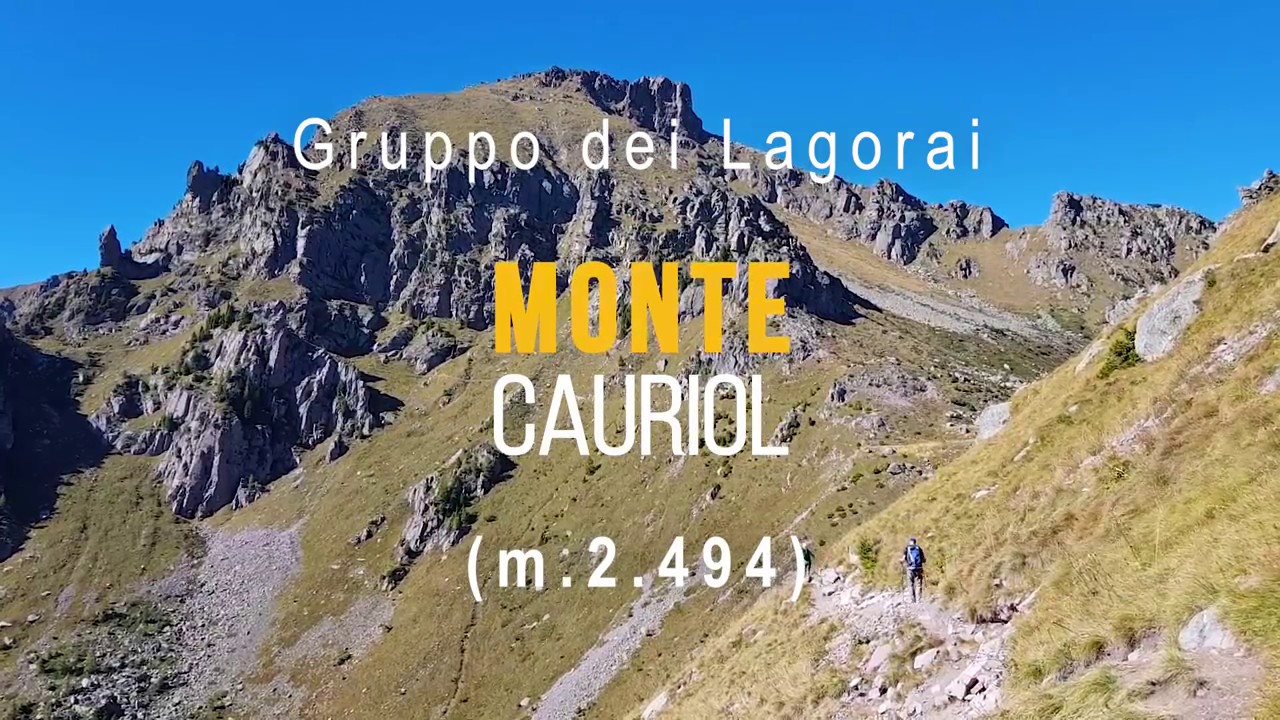 Monte Cauriol (m. 2.494) - Gruppo dei Lagorai