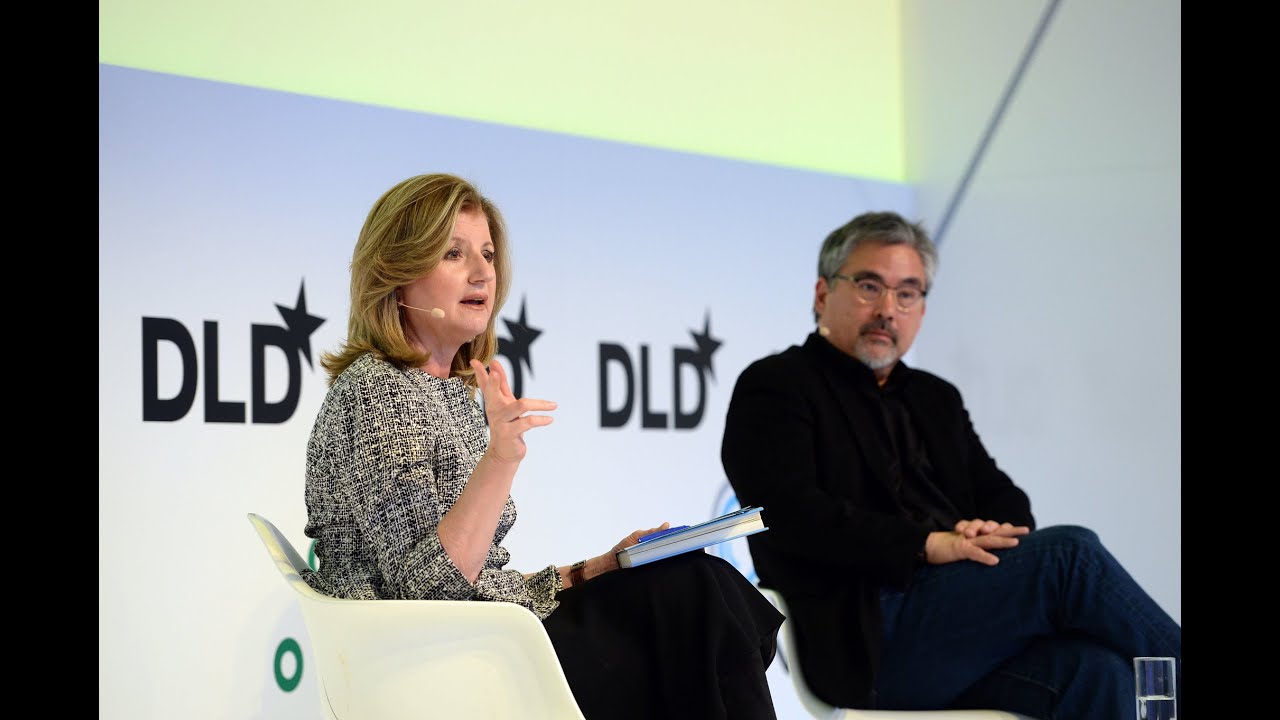 Rest!!! (Alex Soojung-Kim Pang, author & Arianna Huffington, Thrive Global) | DLD17