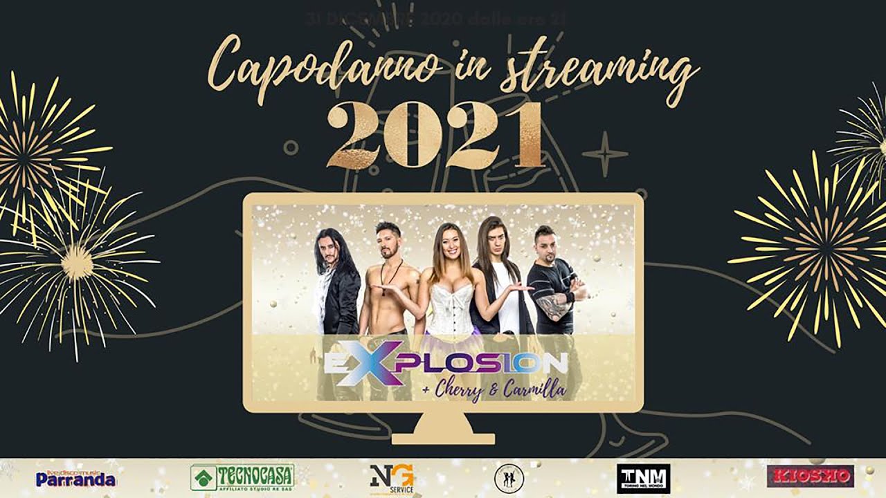 Capodanno in streaming con gli eXplosion