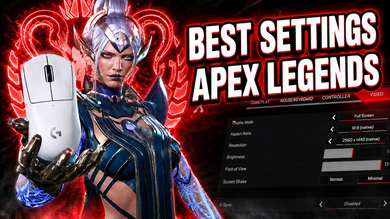 ЛУЧШИЕ настройки для 30-го сезона Apex Legends